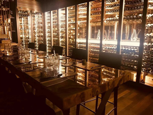 不锈钢恒温酒柜